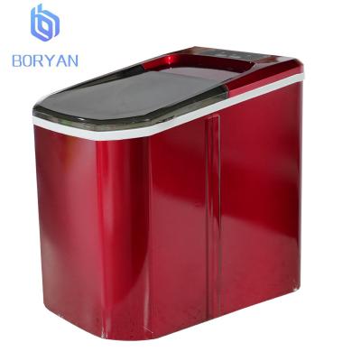 China 12-15kgs/24h Colorful Car Ice Maker Automatic Home Use Ice Maker Machine for sale