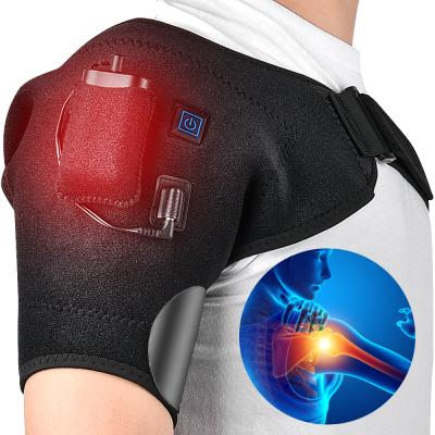 China Shoulder Posture Corrector Electric Hot Compress Back Posture Corrector Support Heat Therapy Pain Relief Back Shoulder Brace for sale