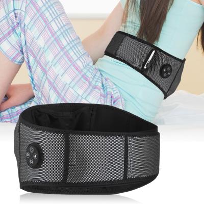 China Waist Compress Smart Electric Hot Air Massager Heating Vibration Waist Massager Lumbar Belt for sale