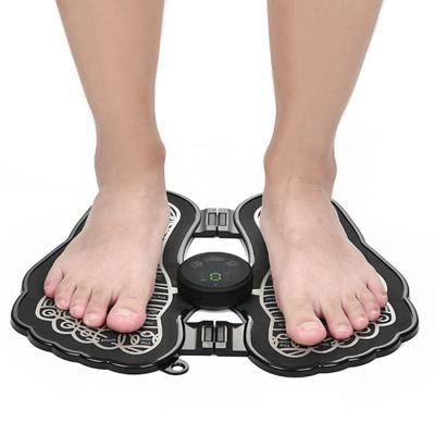 China Foot Care Foot Stimulator Mat Foldable EMS Massage Foot Pad Healthy Blood Circulation Massager for sale