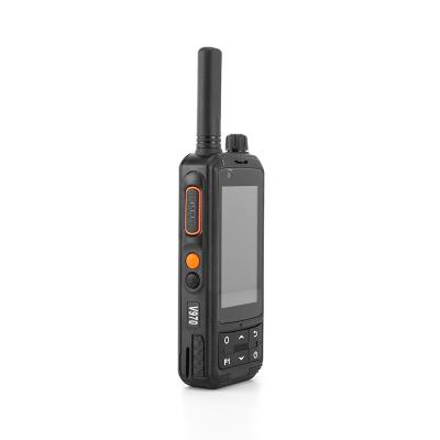 China 3 Inch Screen POC Walkie Talkie Radio ZELLO PTTs 4G GPS Two Way Radio 3500 mah for sale