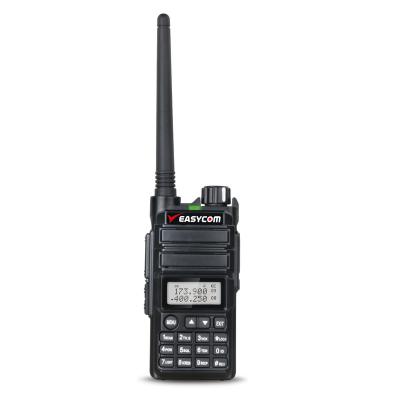 China EASYCOM POC two way radio analog radio handhld 5W dual band radio E-X6 for sale