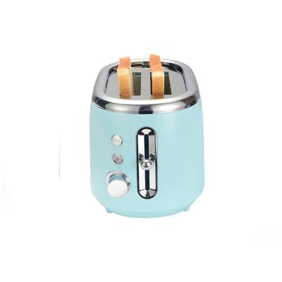 China Custom Colorful Hotel Logo Design Rotating Toaster 2 Slices Toaster for sale