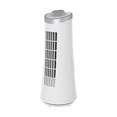 China Wholesale High Quality White Household Cooling Tower Fan No Blade Holding Small Size 12Inch for sale