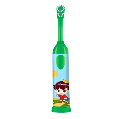 China ABS+TPE Oral Care Child Toothbrush Battery Operated Good Quality Children Toothbrush for sale