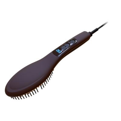 China New Fashion LED Digital LED Display Professional Hair Straightener Brush With LED Display BY-621 for sale