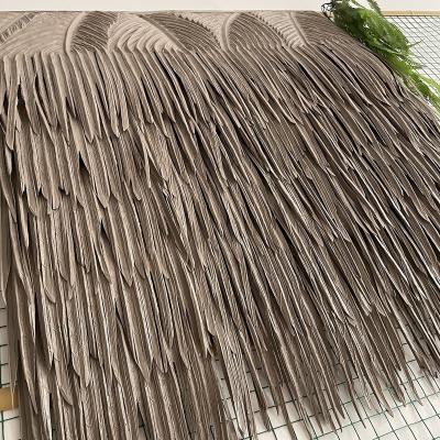 China Eco - Friendly Outdoor Use Fire Retardant And Waterproof Synthetic Thatch Palm Roofing Te koop