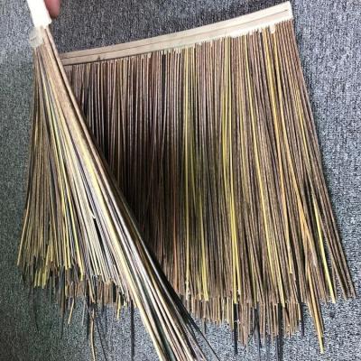 China Breathable Custom Eco - Friendly Plastic Synthetic Tubular Thatch Roof For Decoration for sale