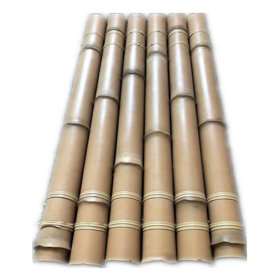 China UV resistance/waterproof artificial woven bamboo pole/flame retardant bamboo pole strong and durable environmental friendly material for sale