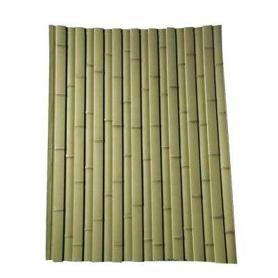 Chine Factory price custom made breathable waterproof plastic synthetic bamboo for decoration à vendre