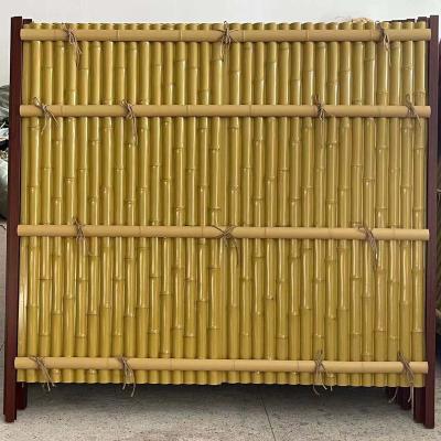 China UV resistance/waterproof plastic bamboo fence for wall and ceiling decoration Te koop