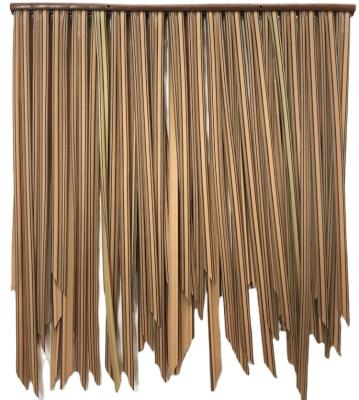 Cina Factory Supplies Simulation Thatched Palm Tile Artificial Palm Thatched Roof Convenient Storage in vendita