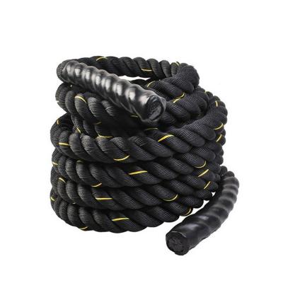 China Hot Sale Wear Resistant 1 Inch 1.5 Inch 2 Inch Physical Training Battle Frighting Nylon Rope For Strength Training for sale