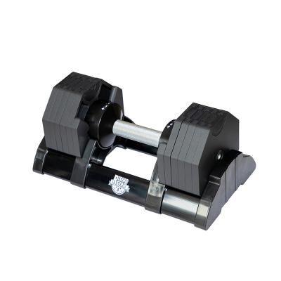 China Universal Star Bodybuilding Rising Muscle Strengthen New Special Shape Design Adjustable Dumbbell 32KG for sale