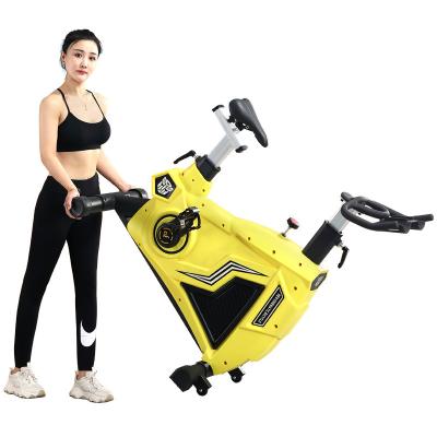 China Universal The Best New Wholesale Indoor Fitness Exercise Stationary Spinning Bike With Comfortable Seat for sale