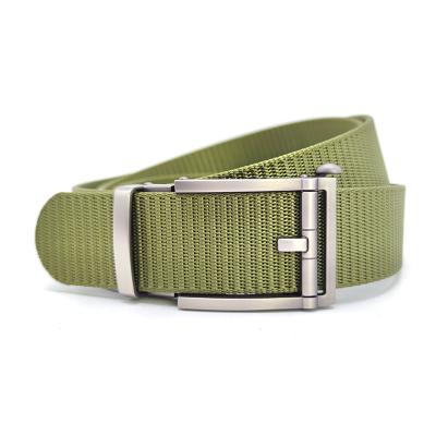 China Custom Carosung Logo Nylon Web Automatic Tactical Fashion Belt For Men 35MM for sale