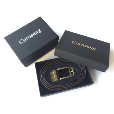 China Materials Carosung Wholesale Recycled Logo Paper Gift Box For Custom Belt for sale