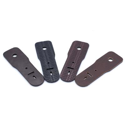 China Fashion Carosung Belt Accessories Custom Logo Leather Belt Hanger for Pin Buckle Automatic Buckle Belts for sale