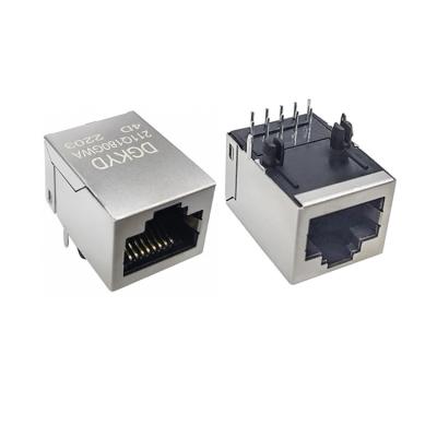 China DGKYD211Q180GWA4D 10 Pin Connector Network Interface Modular PCB Transformer Jack Ethernet Block for sale