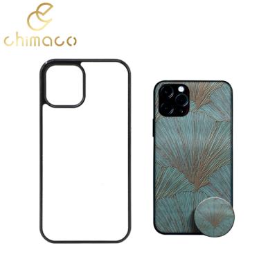 China Custom Anti-fall Phone Case Tpu PC Phone Case Black Printing Case For All Size Iphone for sale