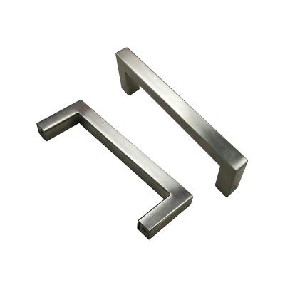 China Modern Brushed Square Shape Cabinet Handle Furniture Handle for sale