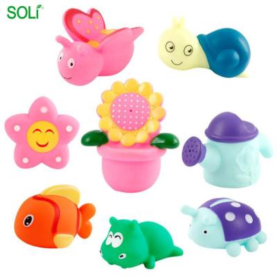 China Soft Plastic Bath Tub Toy Baby Bath Toy Floating Water Bath Toy for sale