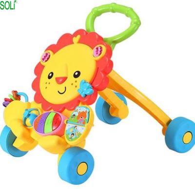 China Environmental Materials Early Education Toys Learning, Baby, Music, Walking, Trolley For Kids for sale