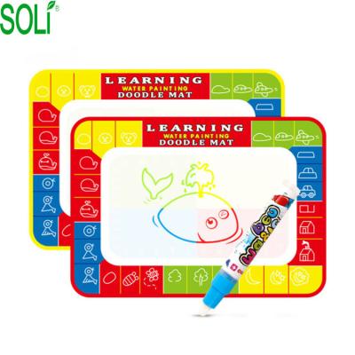 China Environmental Materials Children's Magic Water Canvas Writing Baby Graffiti Covering Early Learning Educational Toys for sale