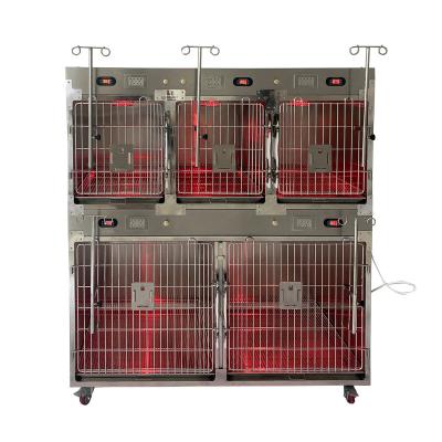 China 1580*700*1820mm Size Breathable Stainless Steel Constant Temperature Five-Position Cage for sale