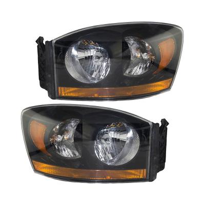 China Good Selling Good Quality Car Headlight Assembly For Bezel RH Assy W/Black DG Ram Pu 06 HL DG10094A1R for sale