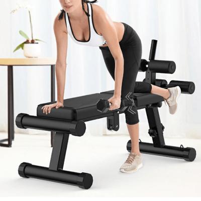 China Men's Board Folding Weightlifting Bench Supine Rise for Broader Back for Extended Bench Workout Dumbbell Fbody Exercise Fitness for sale