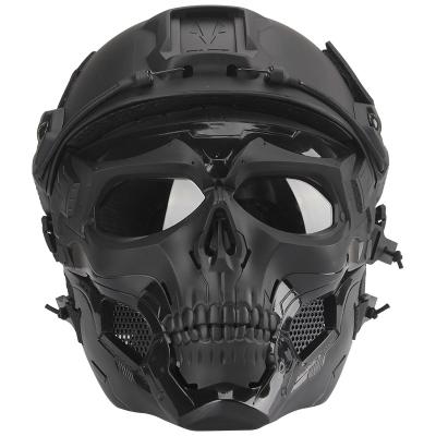 China Ride a Cross Country Military Tactical Christmas Non-motorized Holiday Helmet Safety Riding Helmet Ski Bike Racing Face Mask Fan Equipment for sale