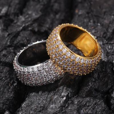 China Misterjewelry Gold Ring Men 18k Gold Plated Mens Ring Jewelry, Gold Gay Wedding Ring for sale