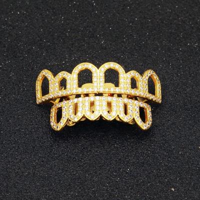 China Wholesale price of diamond grillz Mr. Jewelry hip hop teeth grillz, grillz dentes de ouro for sale