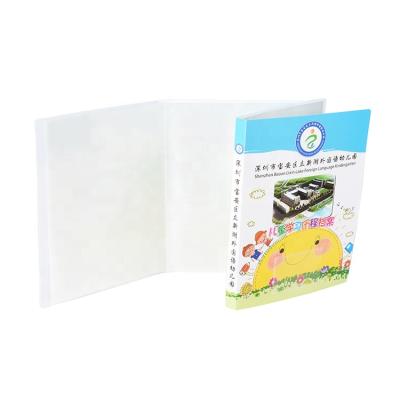 China Recyclable Clear A4 Office Stationery Folder Presentation PP Folder With Pockets for sale