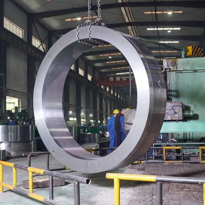 China Yunfengda ODM/OEM Metallurgy Ring Gear Carbon Steel Ring Gear Used In Wind Hot Forging Energy Industry for sale