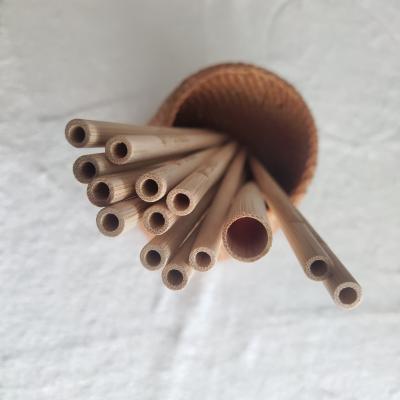 China Carved Bamboo Straws 100% Sustainable Biodegradable Natural Organic Bamboo Straw for sale