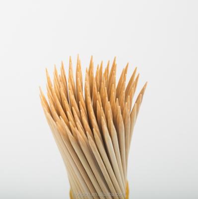 China Restaurant Hotel Family Use BBQ Disposable Natural Material Tools Round Bamboo Sticks for sale