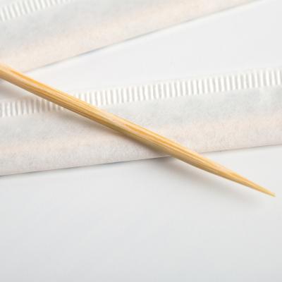 China Disposable Eco-friendly Natural Material Hotel Restaurant Bamboo Toothpicks Family Use for sale