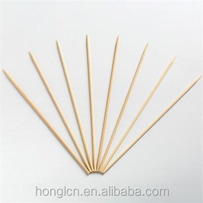 China Bulk BBQ Easily Cleaned Disposable Bamboo Skewer for sale