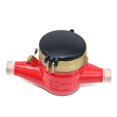 China promotion price multi jet direct reading multi jet Brass Water Meter gauge rotary vane water meter for sale