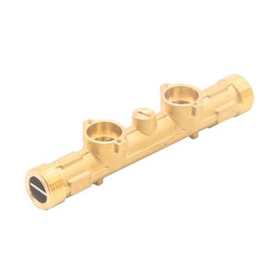 China High Quantity OEM Brass Fitting For Ultrasonic Water Meter Body Column type DN20 for sale