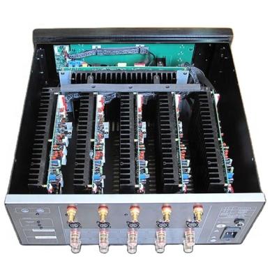 China Free Shipping Professional 4U Aluminum Alloy Tonewinner Power Amp 300W*5 Sound Digital Power Amplifier AV for sale