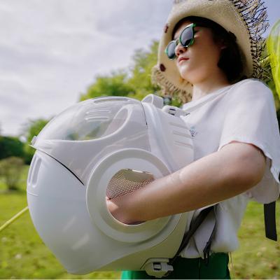 China New Design Travel Cat Bag Transparent Space Capsule Pet Bubble Backpack Carrier Stored for sale