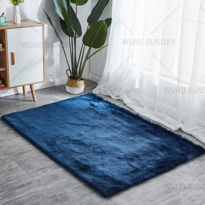 China Stain Resistant Soild Faux FOX Blanket With BSCI OEKOTEX for sale