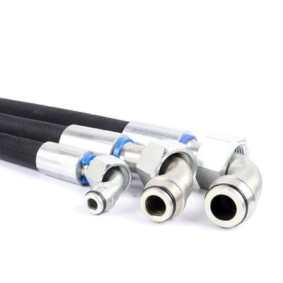 China New Arrival Durable High Temperature Hydraulic Pressure Test Flexible Rubber Hose for sale