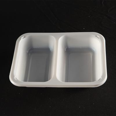 China High Quality CPET Microwave Oven 2 Racks Freshness Preservation Baking Tray Frozen Packaging Custom Plastic Food Tray for sale