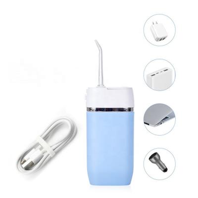 China Outdoor Portable Cordless Teeth Whitening Dental Waterproof Water Flosser Tooth Scaler Irrigator IPX7 for sale