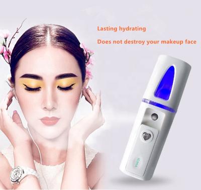 China Factory Good Quality Lighting Portable Nano Facial Steamer Directly For Facial Steamer for sale