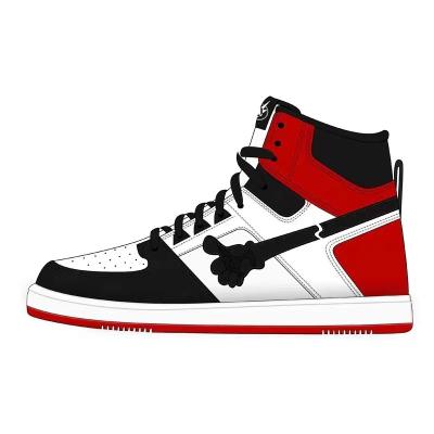 China Sports leisure fitness Custom top new design Fashion Men's Sport Shoes Sneakers Men Basketball Shoes Brand retro 1 OEM ODM for sale